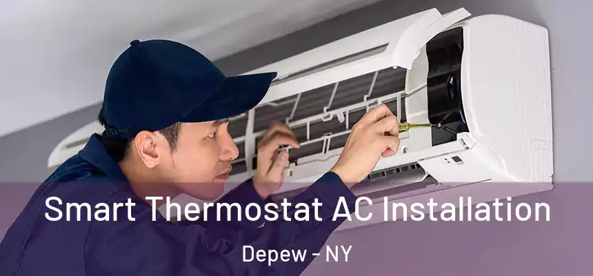  Smart Thermostat AC Installation Depew - NY